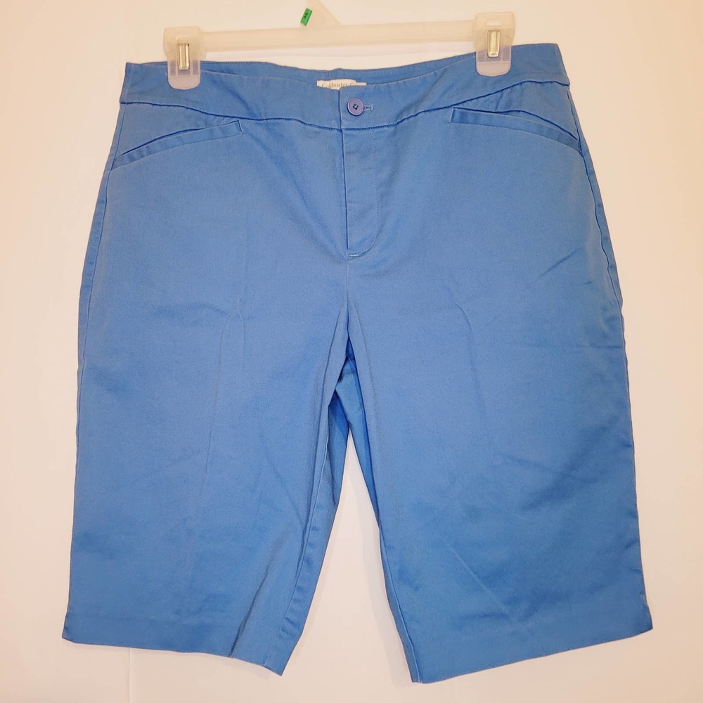 Coldwater Creek Blue Knee-Length Shorts